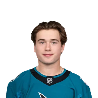 Macklin Celebrini headshot