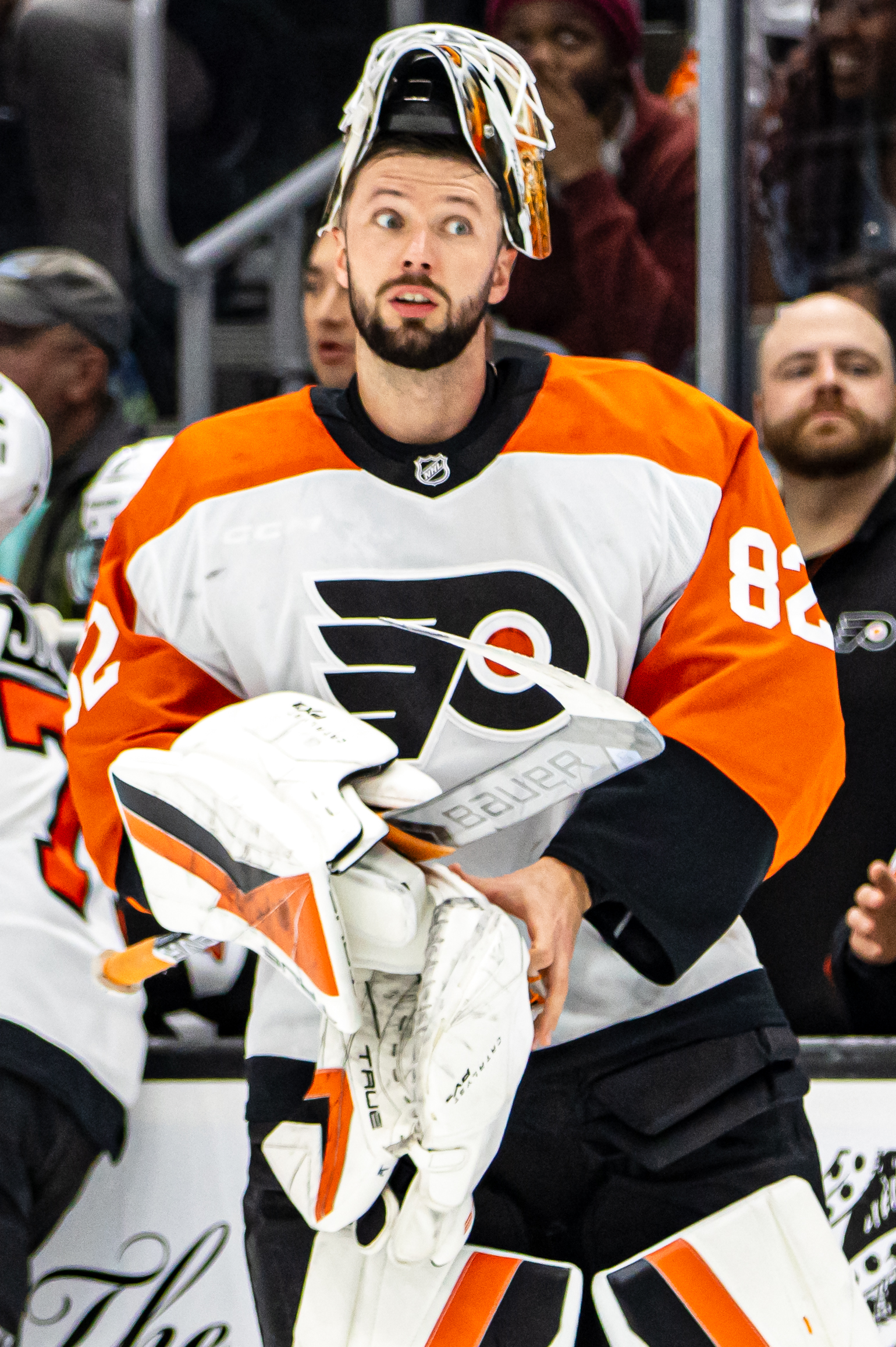 Ivan Fedotov in game gear, cropped portrait