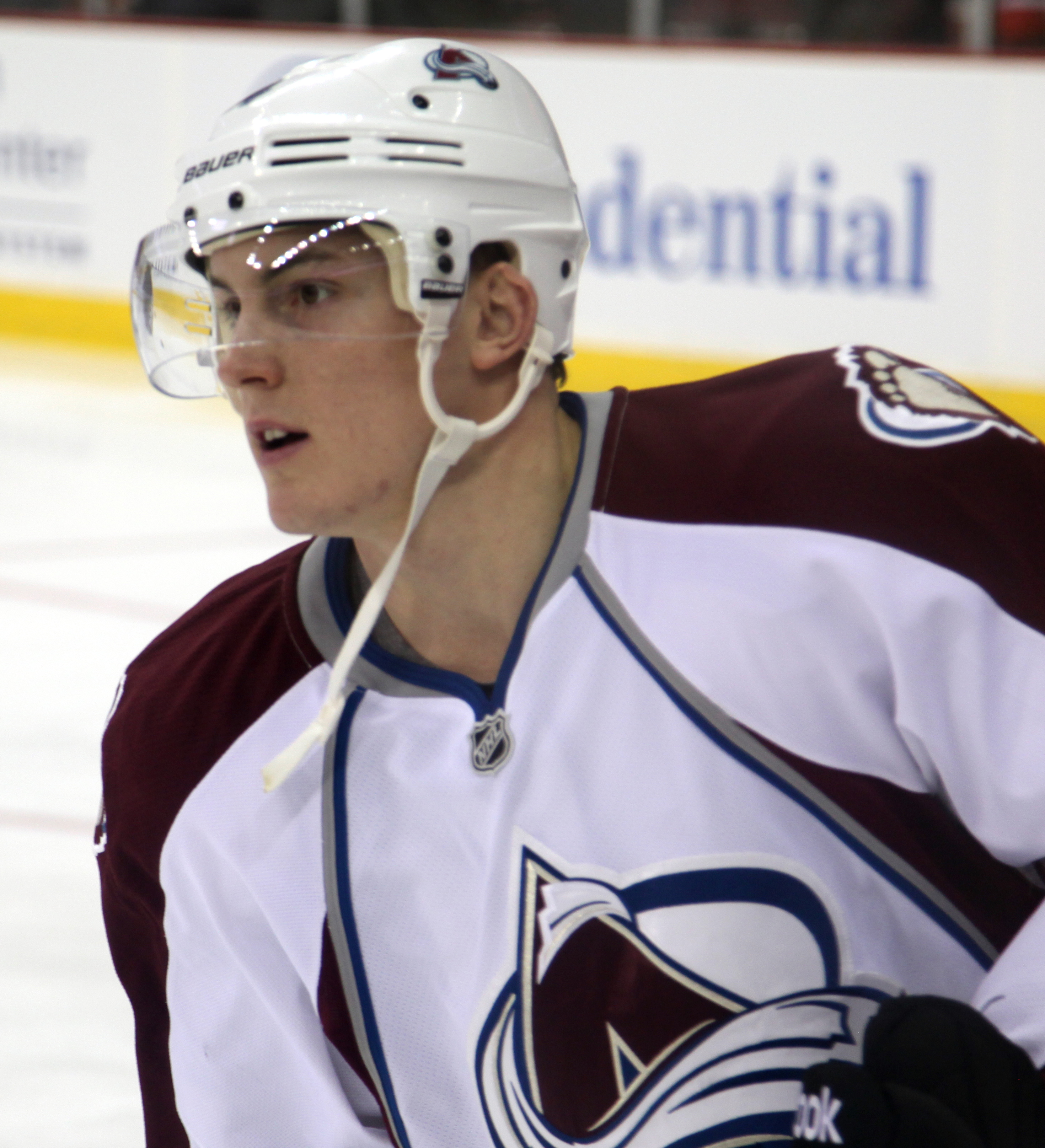 Tyson Barrie in Avalanche uniform in February 2014