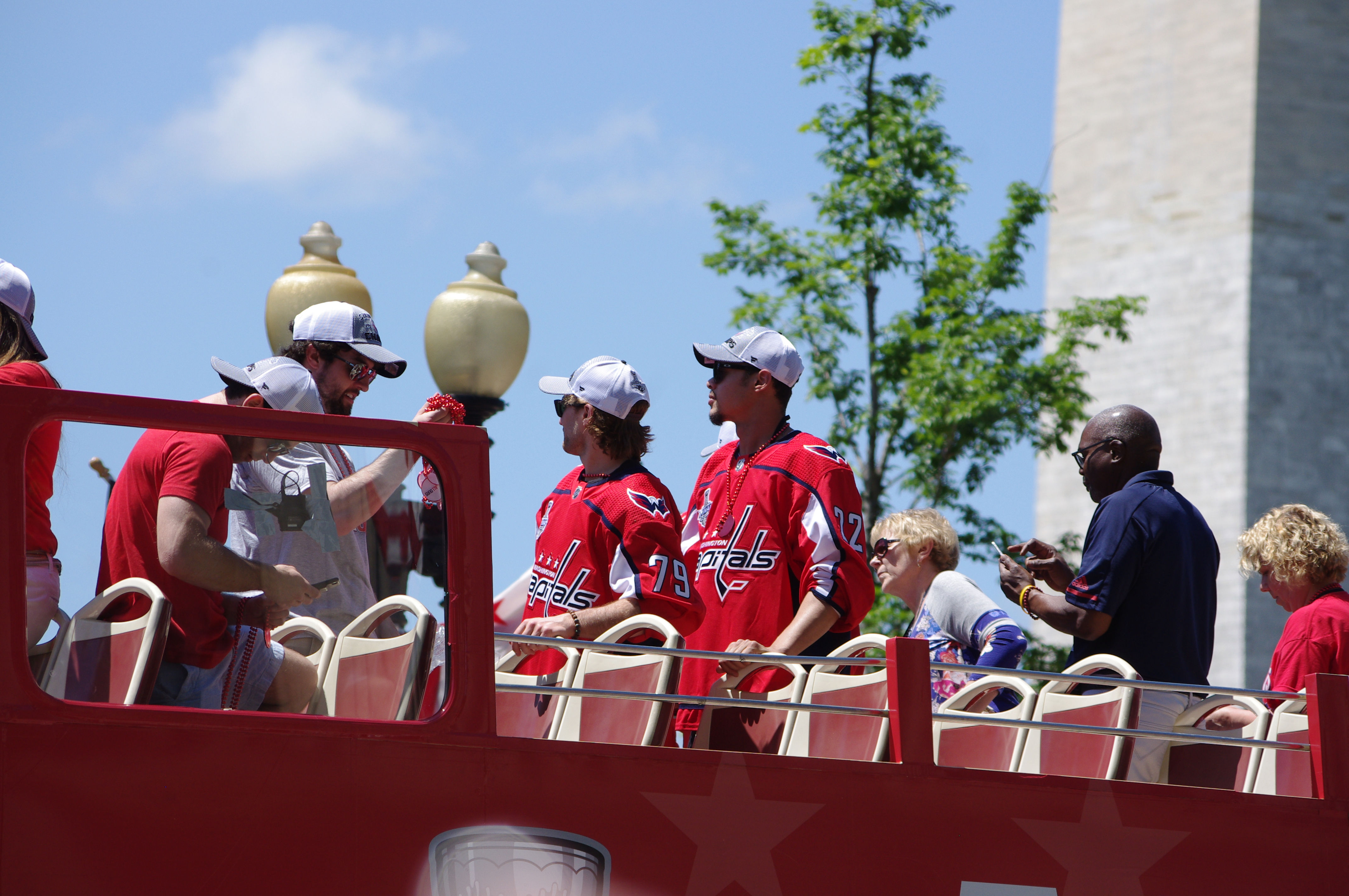 Travis Boyd wearing Capitals jersey No. 72