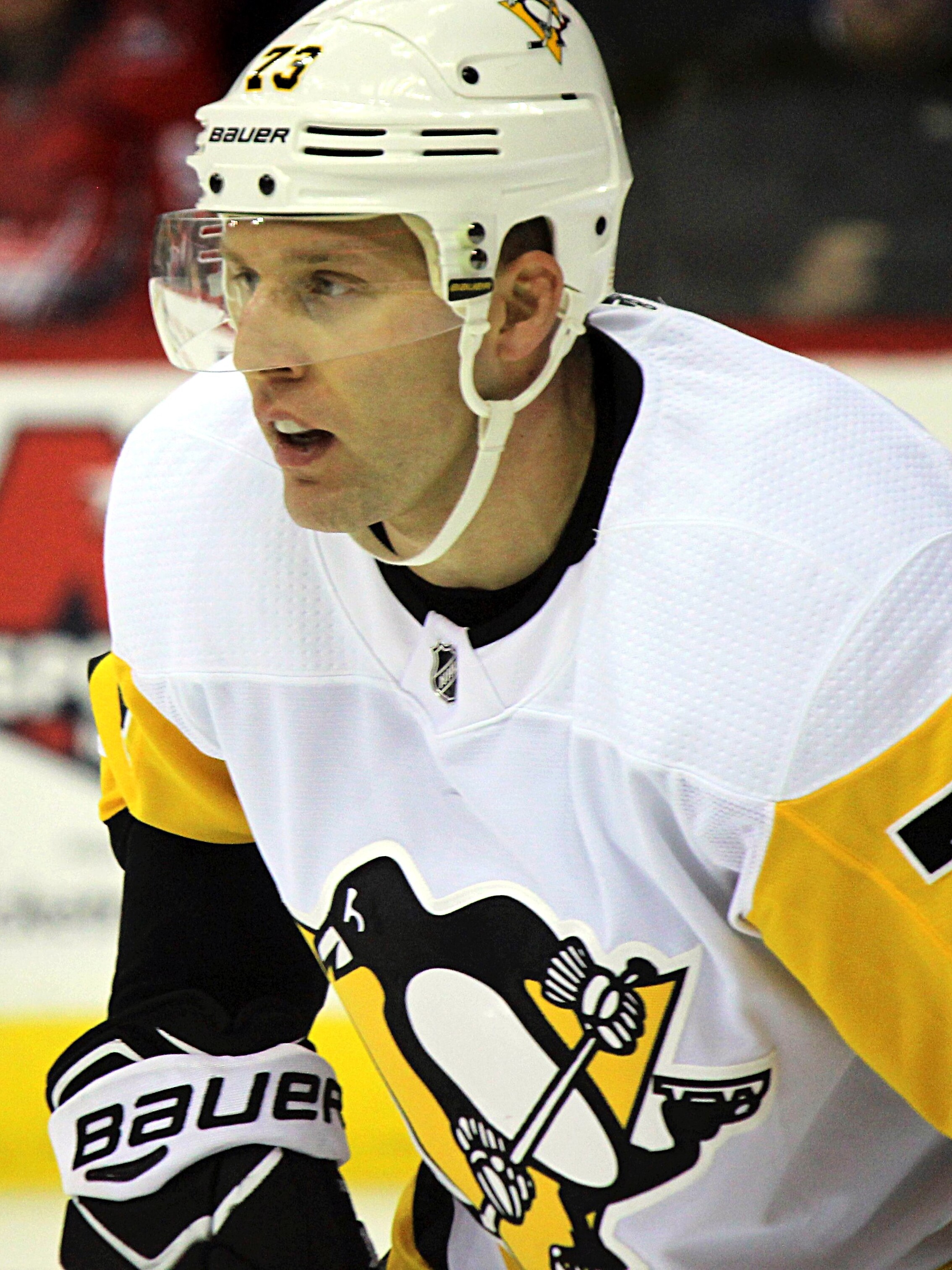 Jack Johnson on defense for the Penguins, 2018