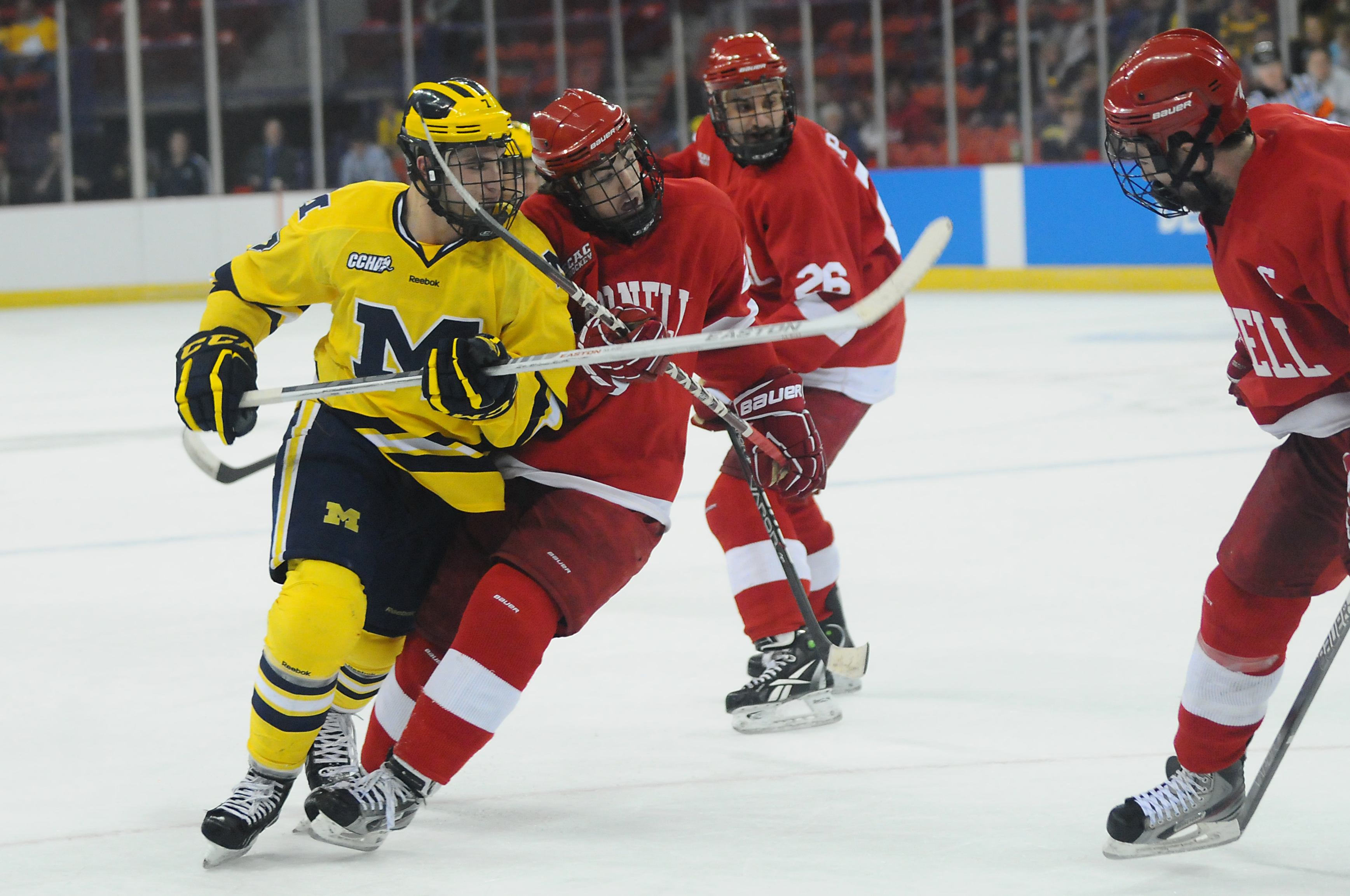 Phil Di Giuseppe #7 with the Michigan Wolverines