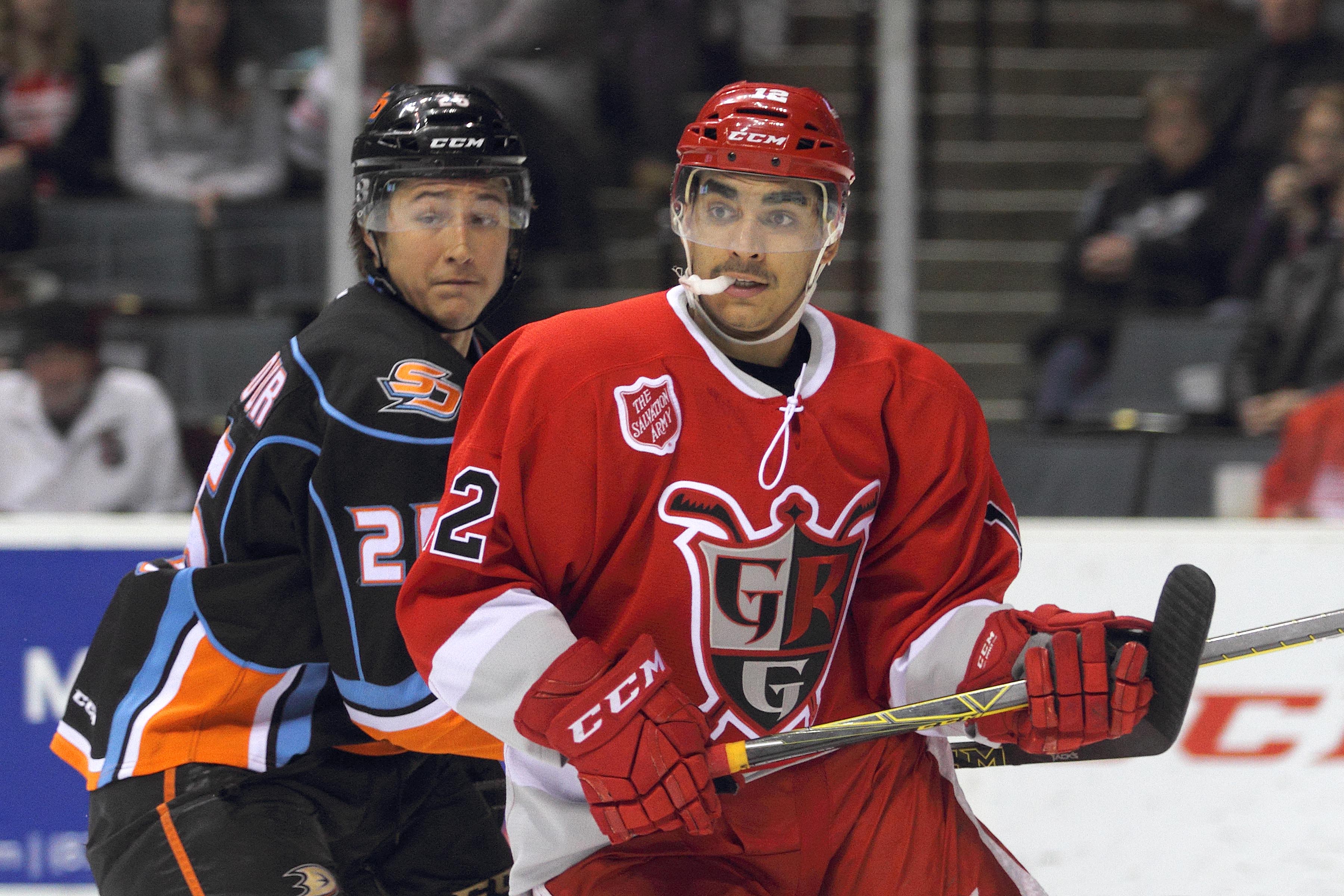 Andreas Athanasiou with the Grand Rapids Griffins, 2015