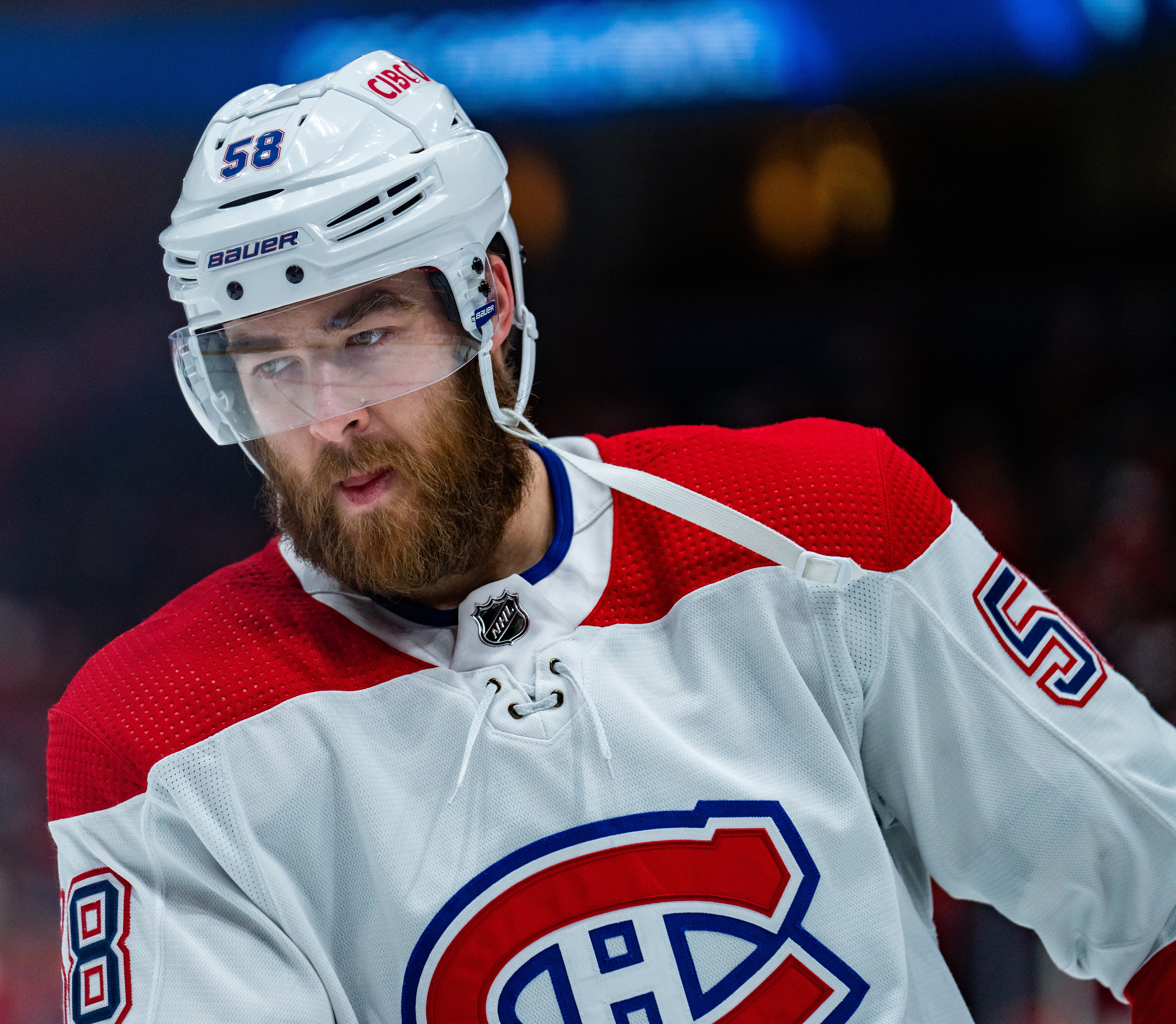 David Savard in Canadiens uniform at Capital One Arena