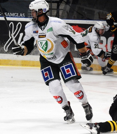 Oliver Kylington during an SHL game, 2014