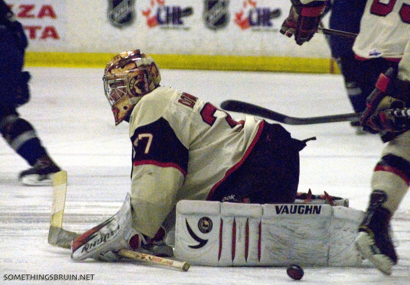 Louis Domingue #37 during Maineiacs vs Remparts game