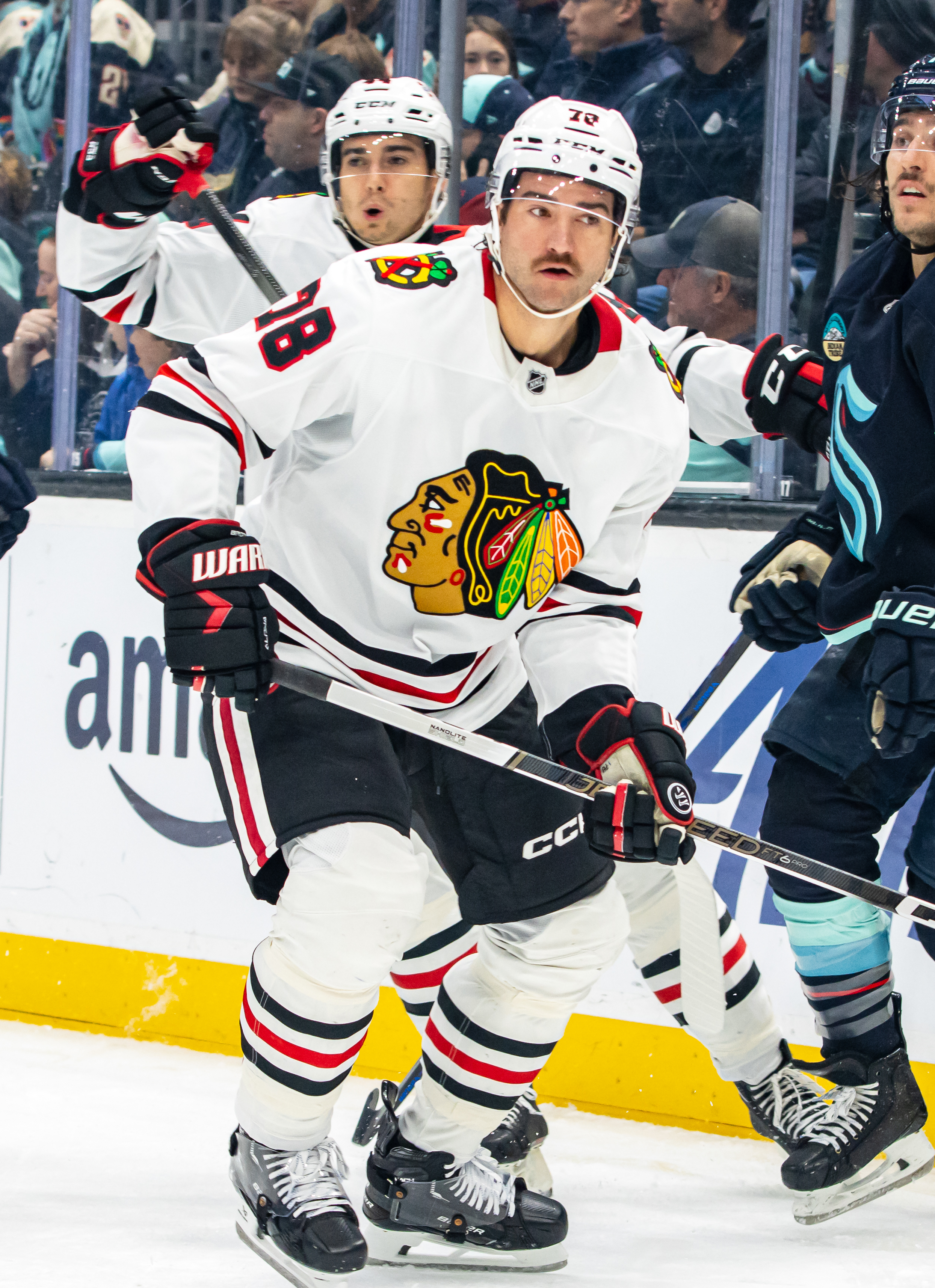 T. J. Brodie in Chicago Blackhawks uniform