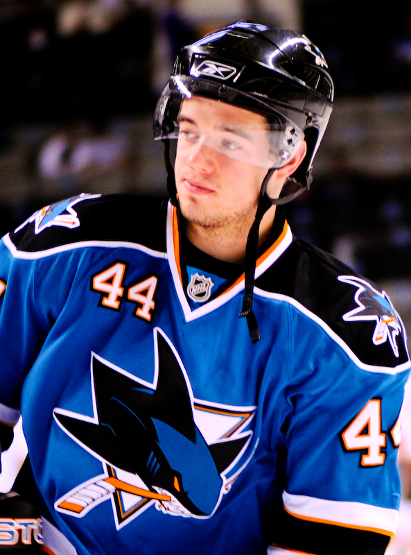 Marc-Edouard Vlasic in uniform