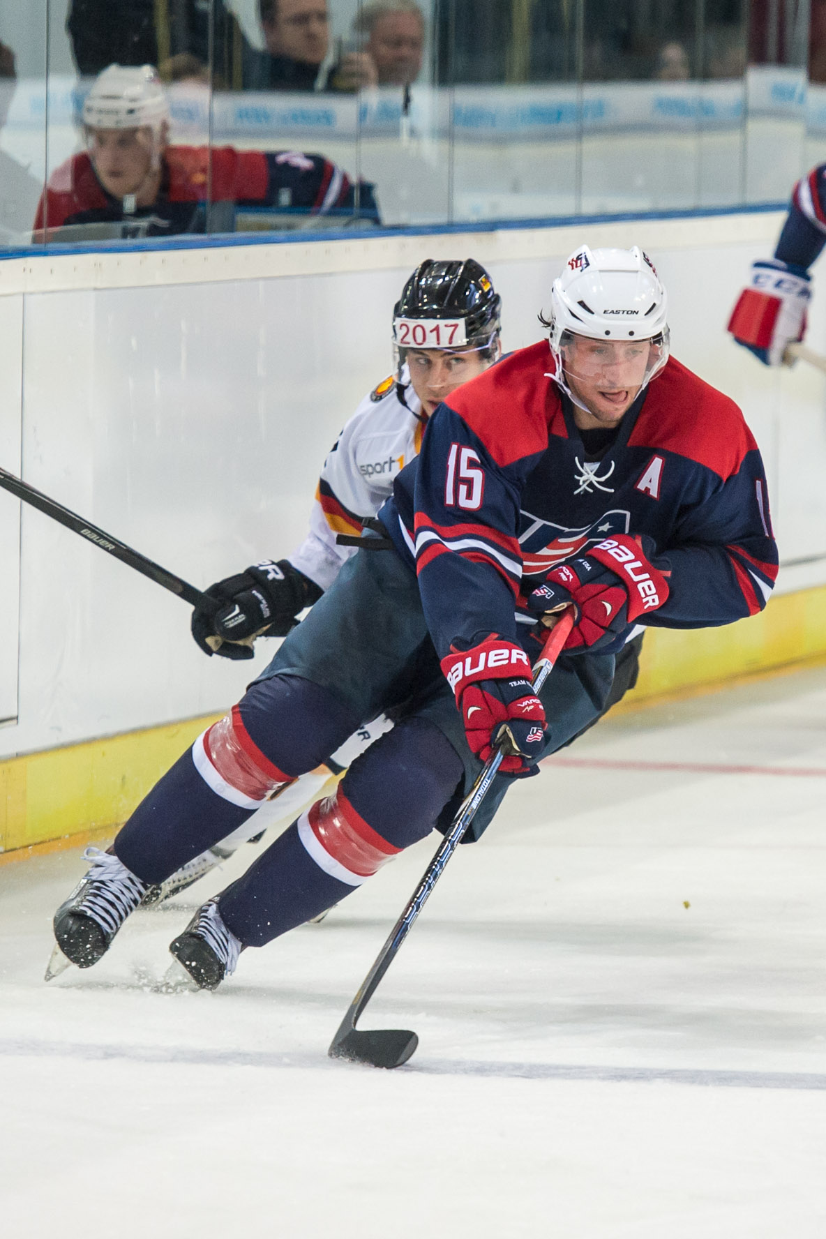 Craig Smith with US national team vs Germany in Nuremberg, 2014