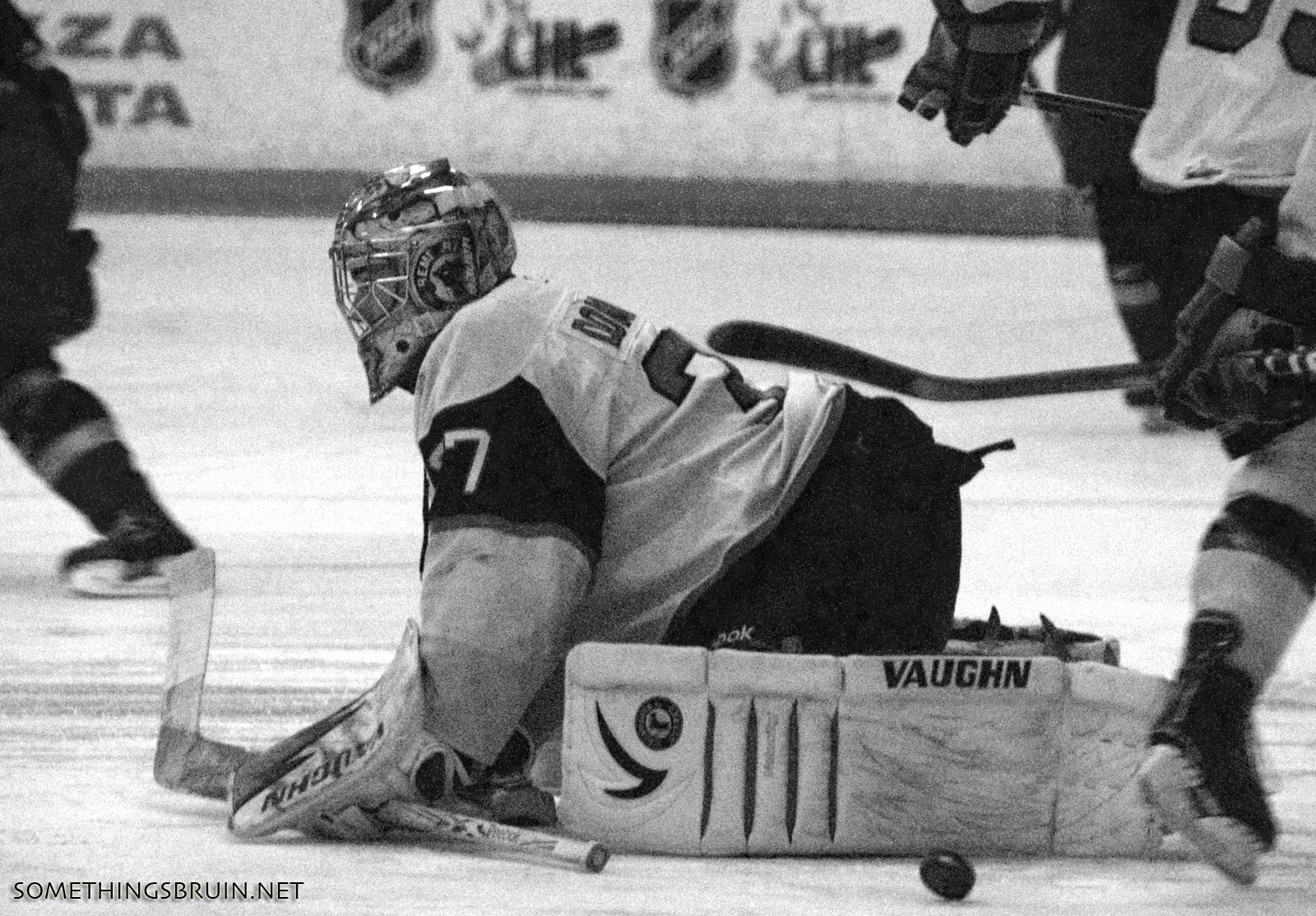 Louis Domingue in Quebec Remparts gear, number 37
