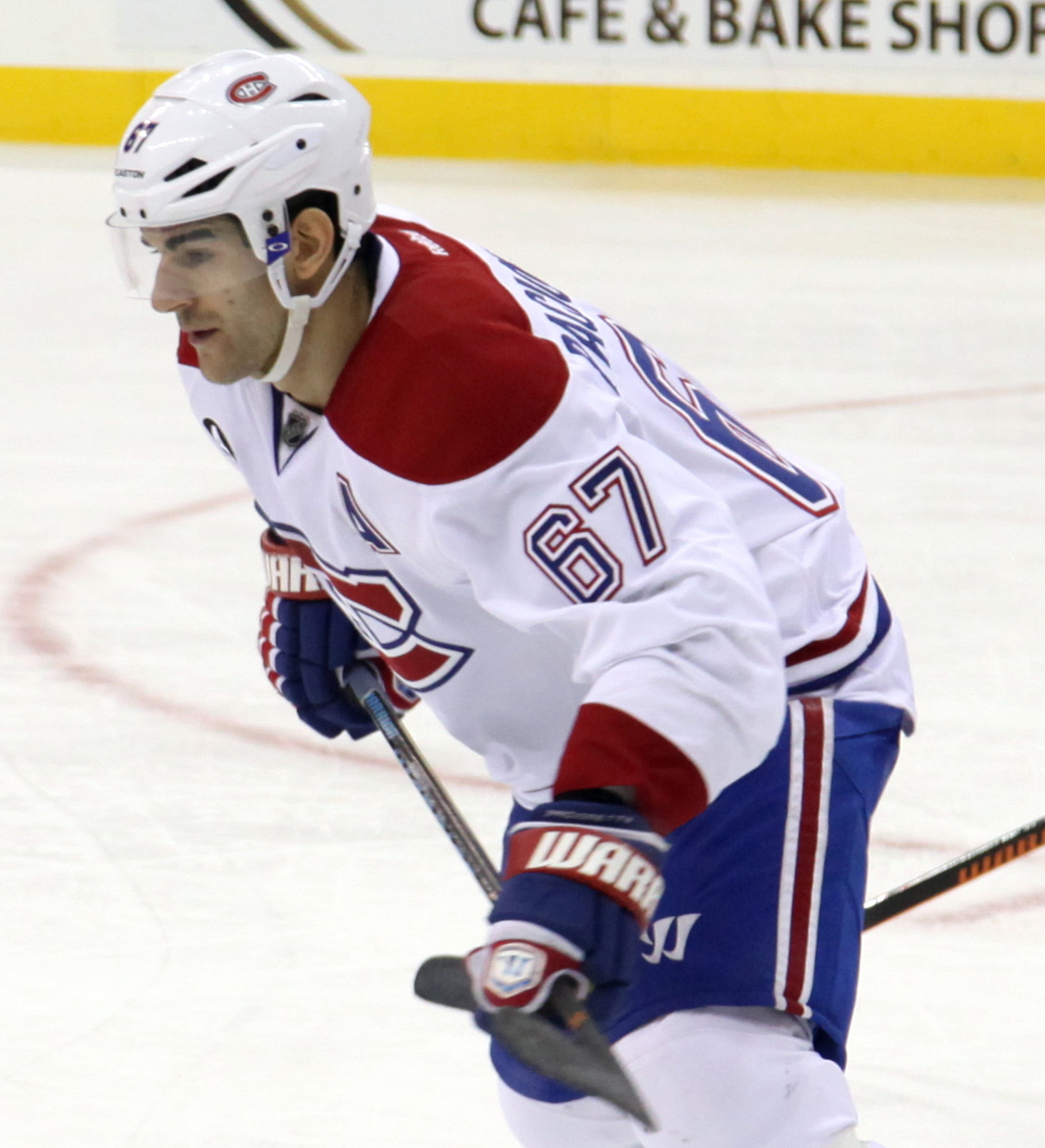 Max Pacioretty wearing Canadiens jersey in January 2015