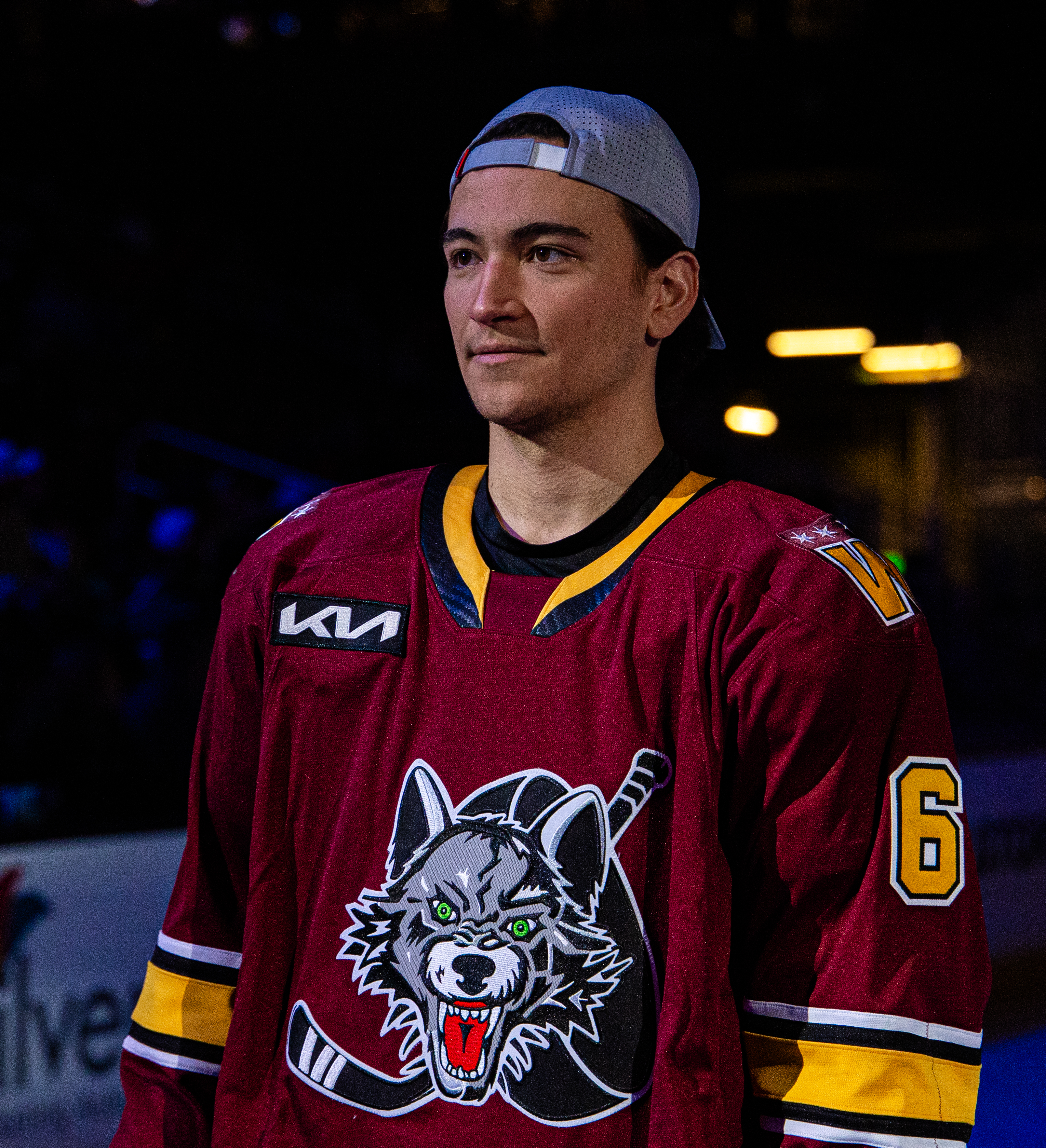 Ryan Suzuki at the 2025 AHL All-Star Skills Competition