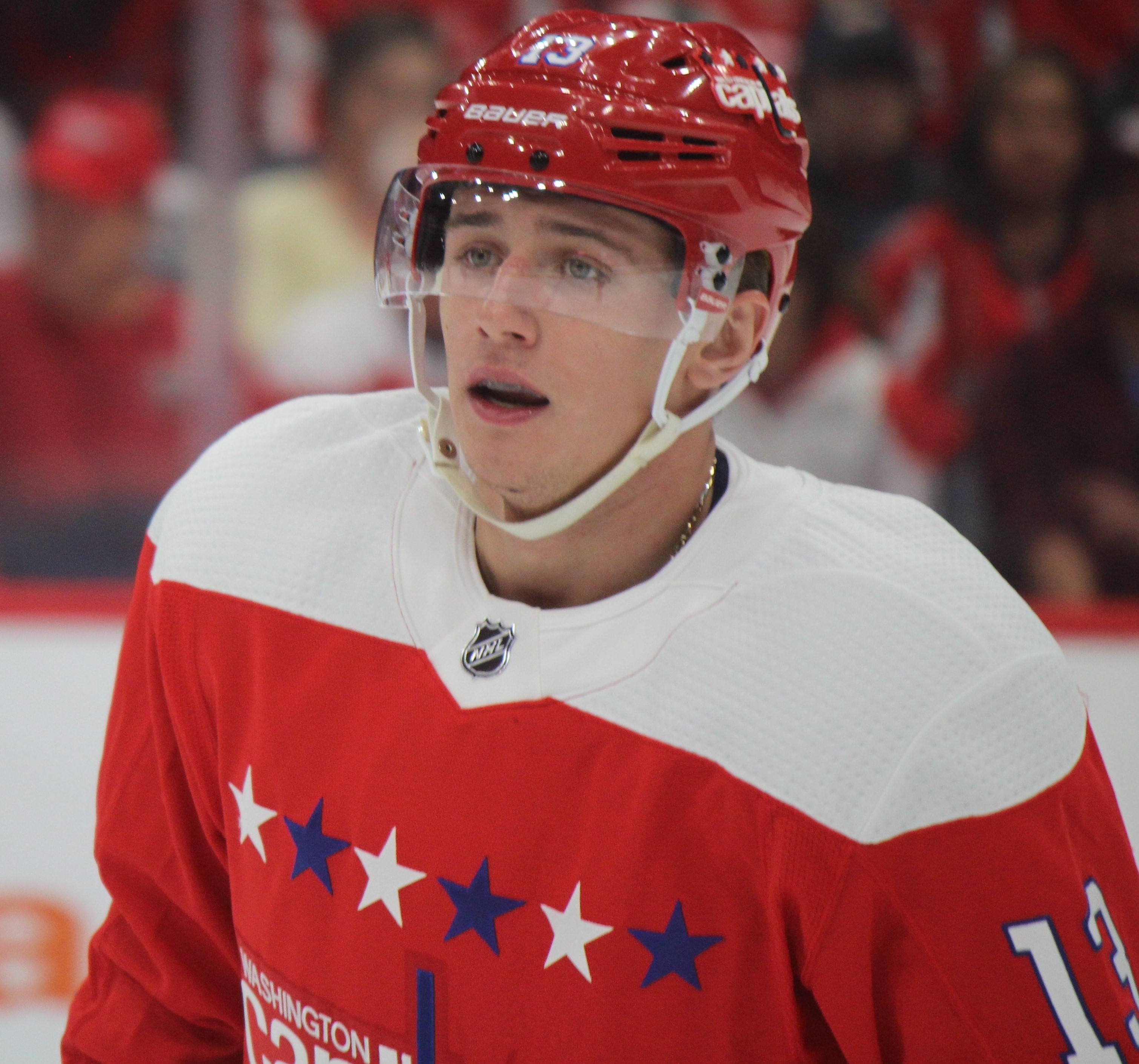 Jakub Vrana in Washington Capitals uniform, 2019