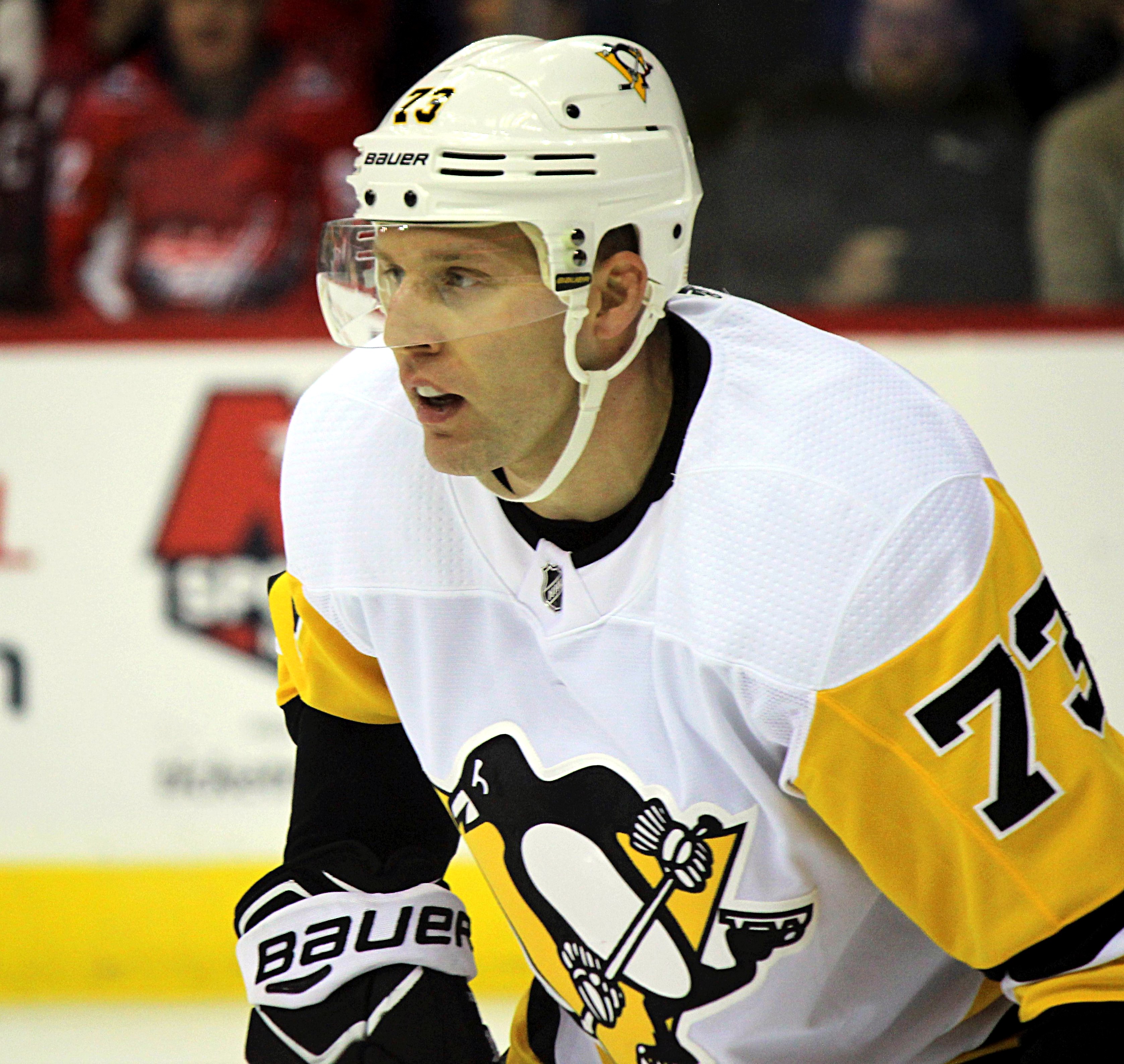 Jack Johnson in Pittsburgh Penguins uniform, 2018